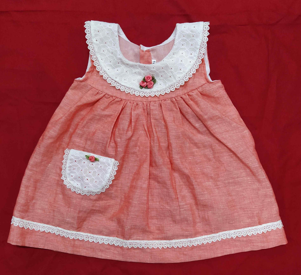 Belt Frocks for girls  6 months to 1.5 years old