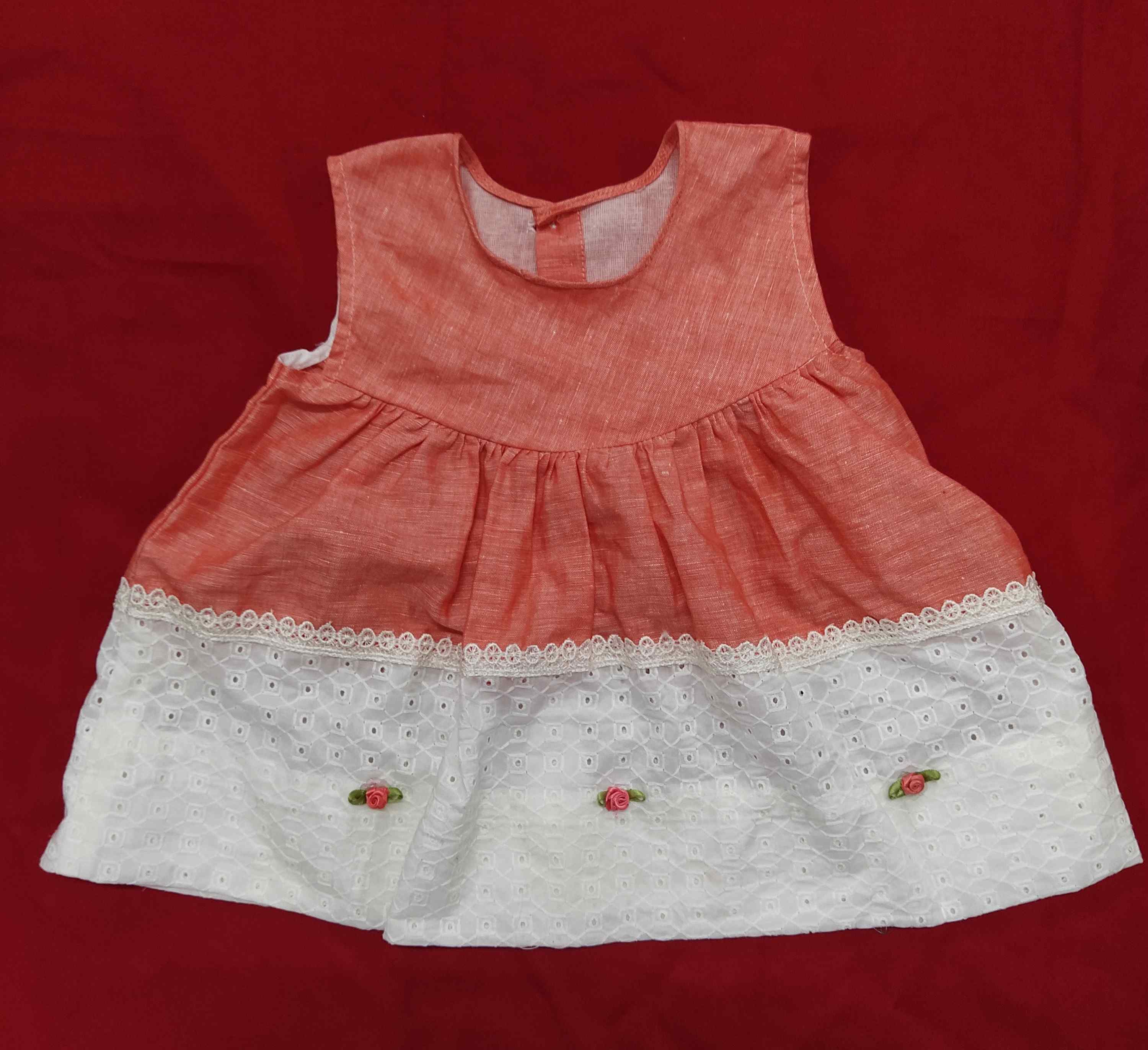 Belt Frocks for girls  0 months to 6 months old