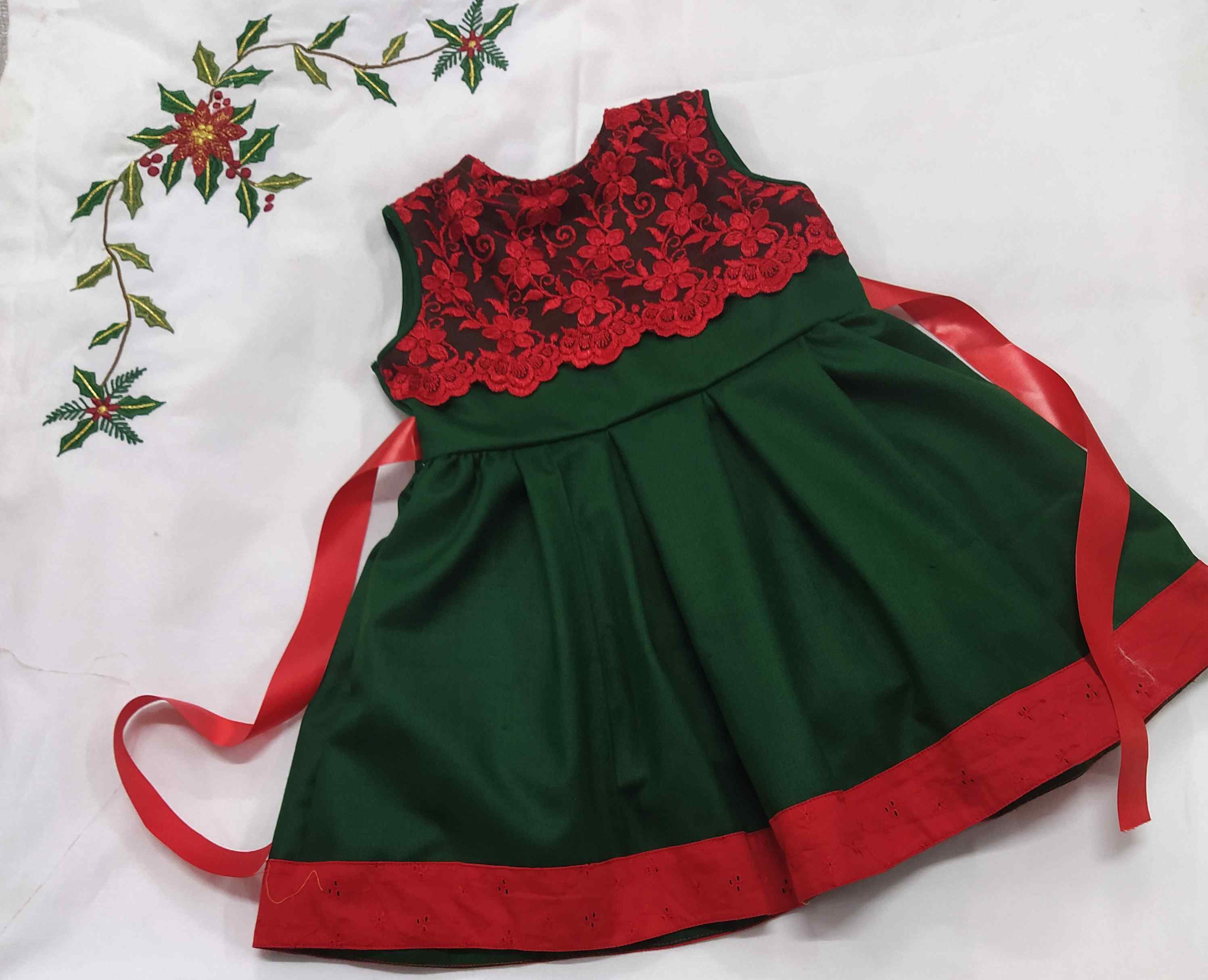 Belt Frocks for girls  1 to 2 years