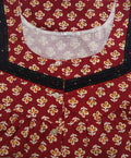 Cotton Half Open Large Printed Nighty