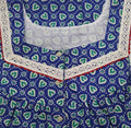 Cotton Half Open Large Printed Nighty