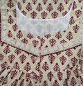 Cotton Half Open Large Printed Nighty