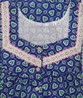 Cotton Half Open Small Printed Nighty
