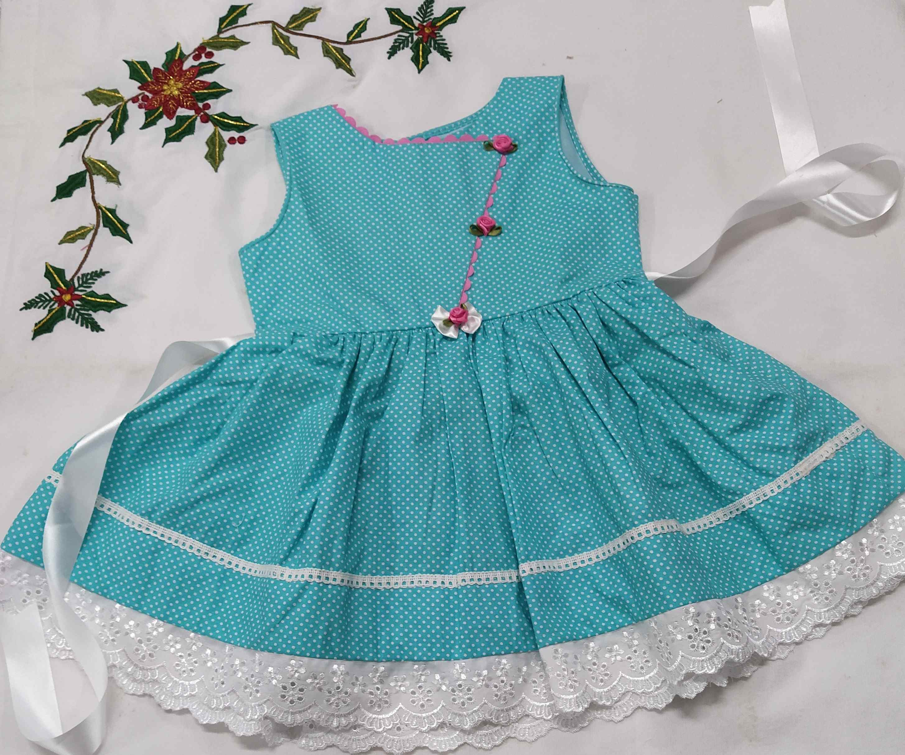 Belt Frocks for girls  1 to 2 years