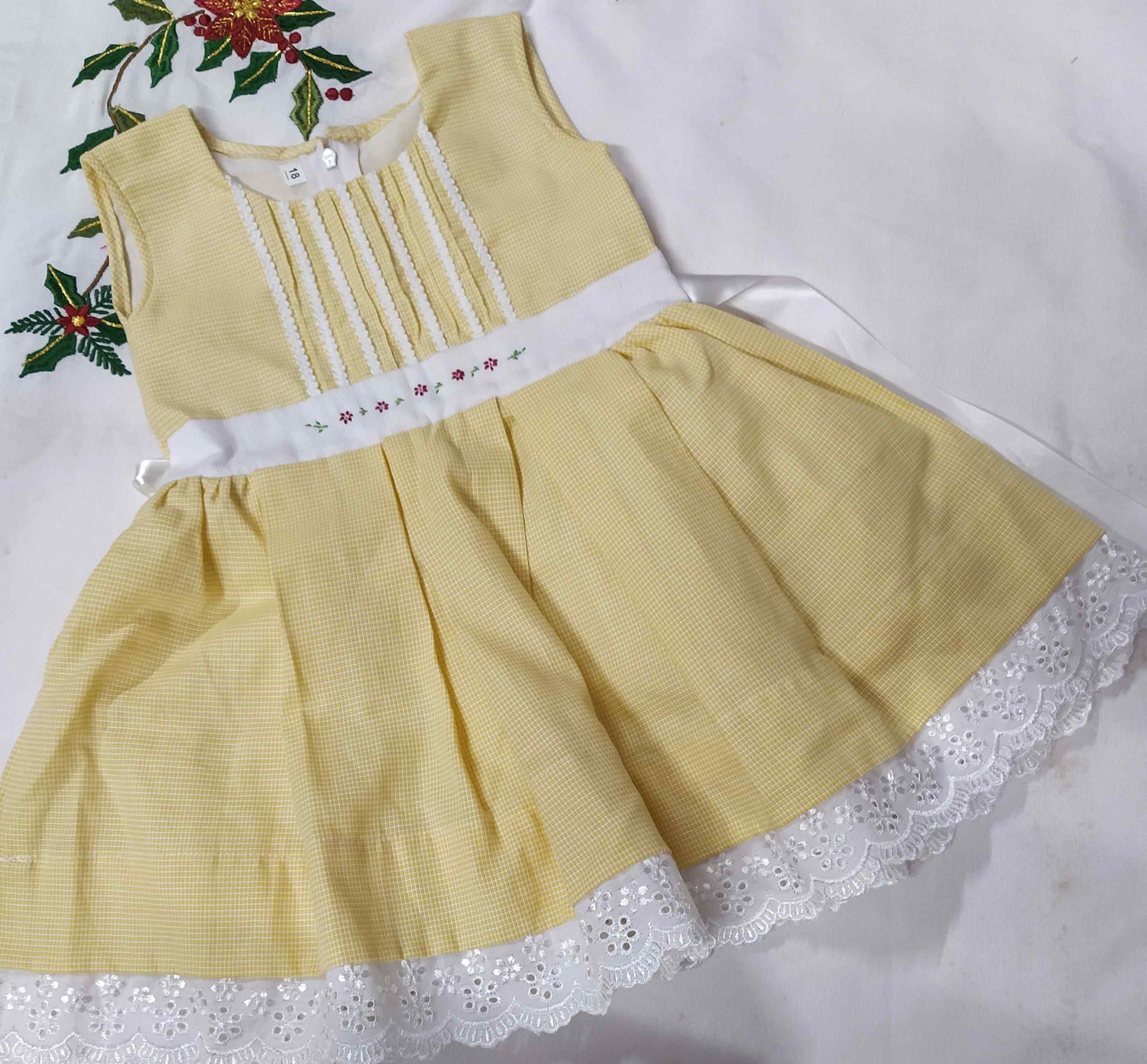 Belt Frocks for girls  1 to 2 years