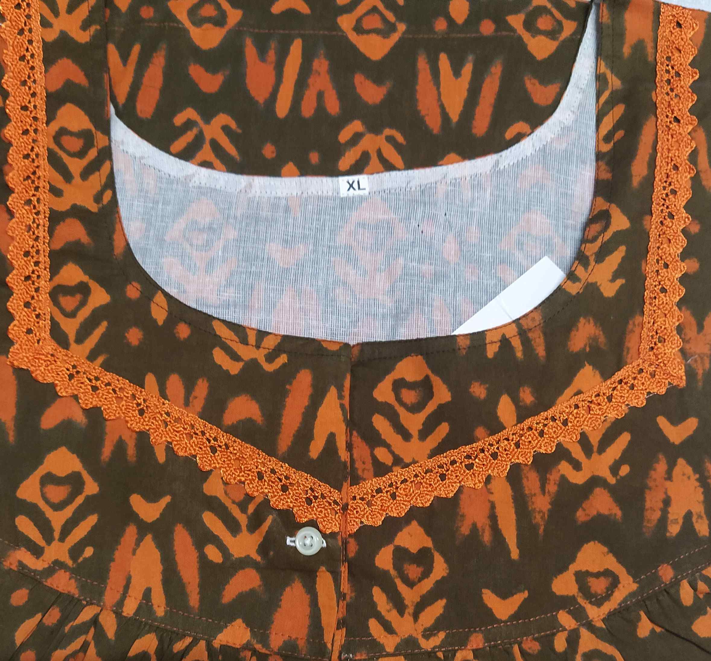 Bantex Half Open Xlarge Printed Nighty