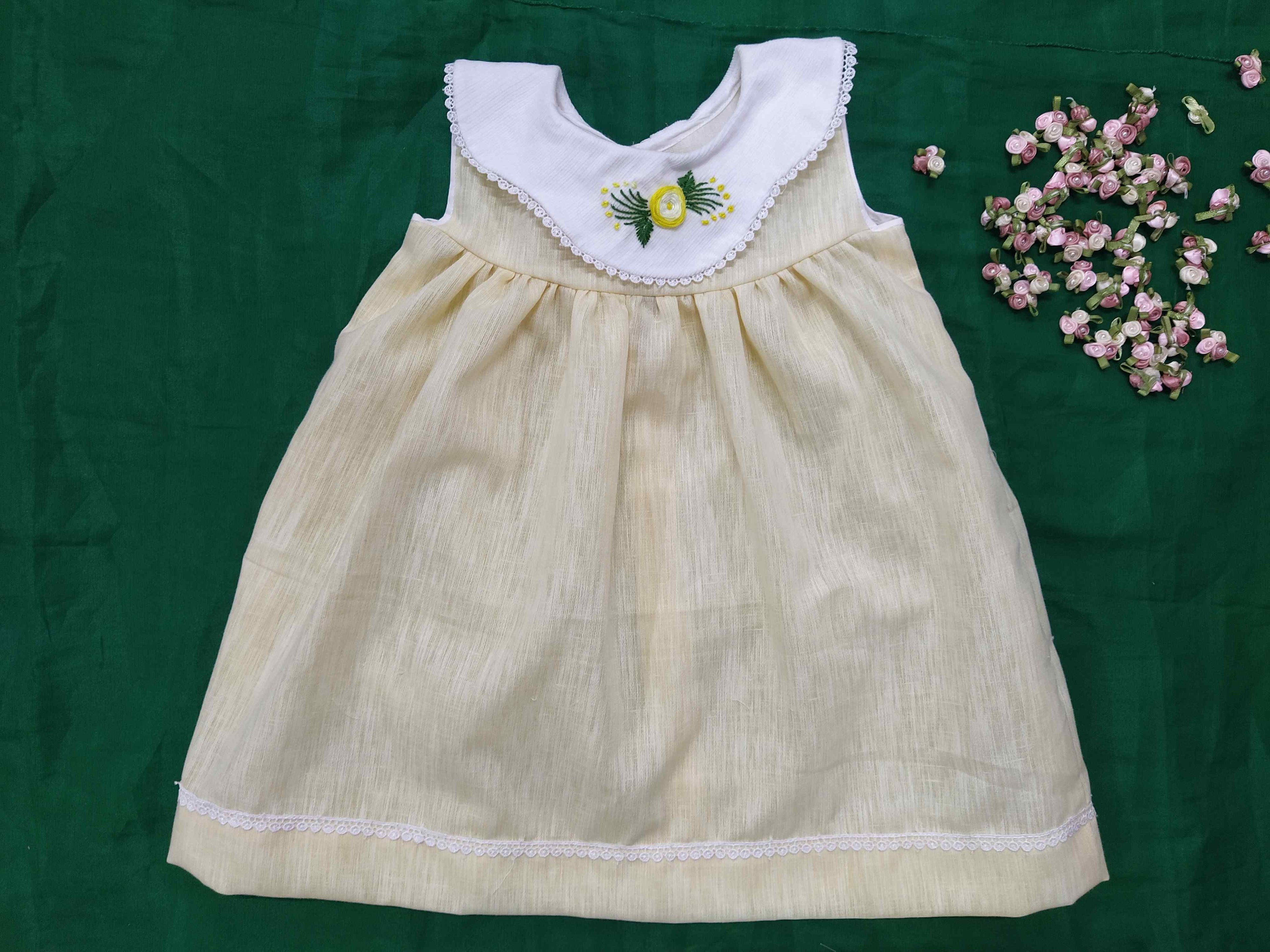 Belt Frocks for girls  6 months to 1.5 years old