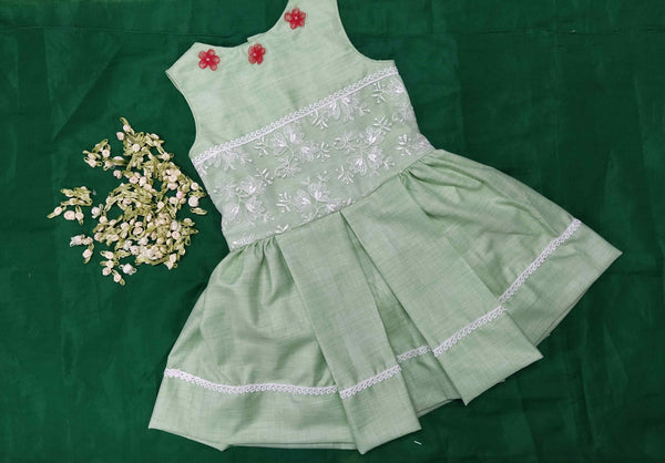 Belt Frocks for girls  6 months to 1.5 years old