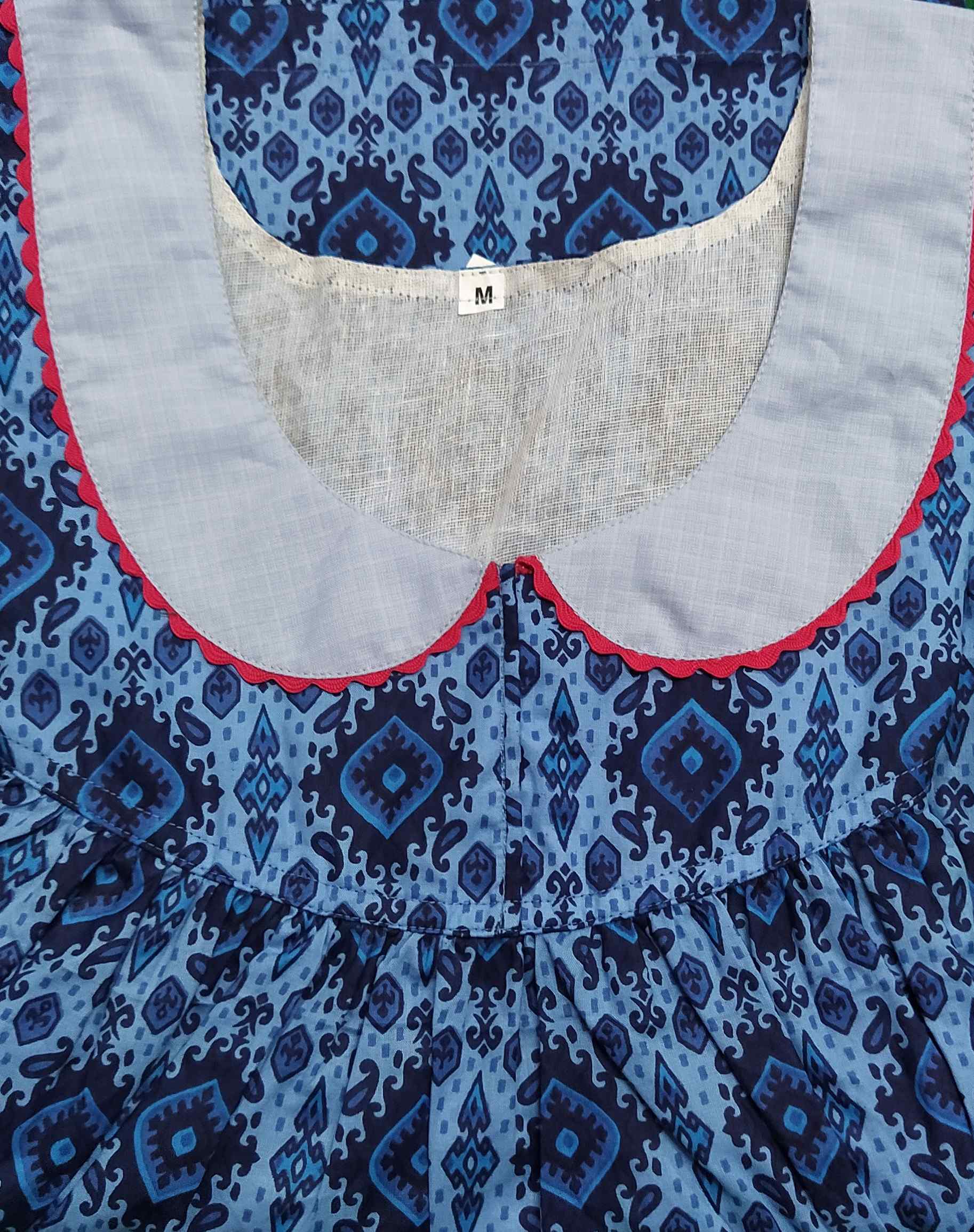 Soft Cotton No Open Medium Printed Nighty