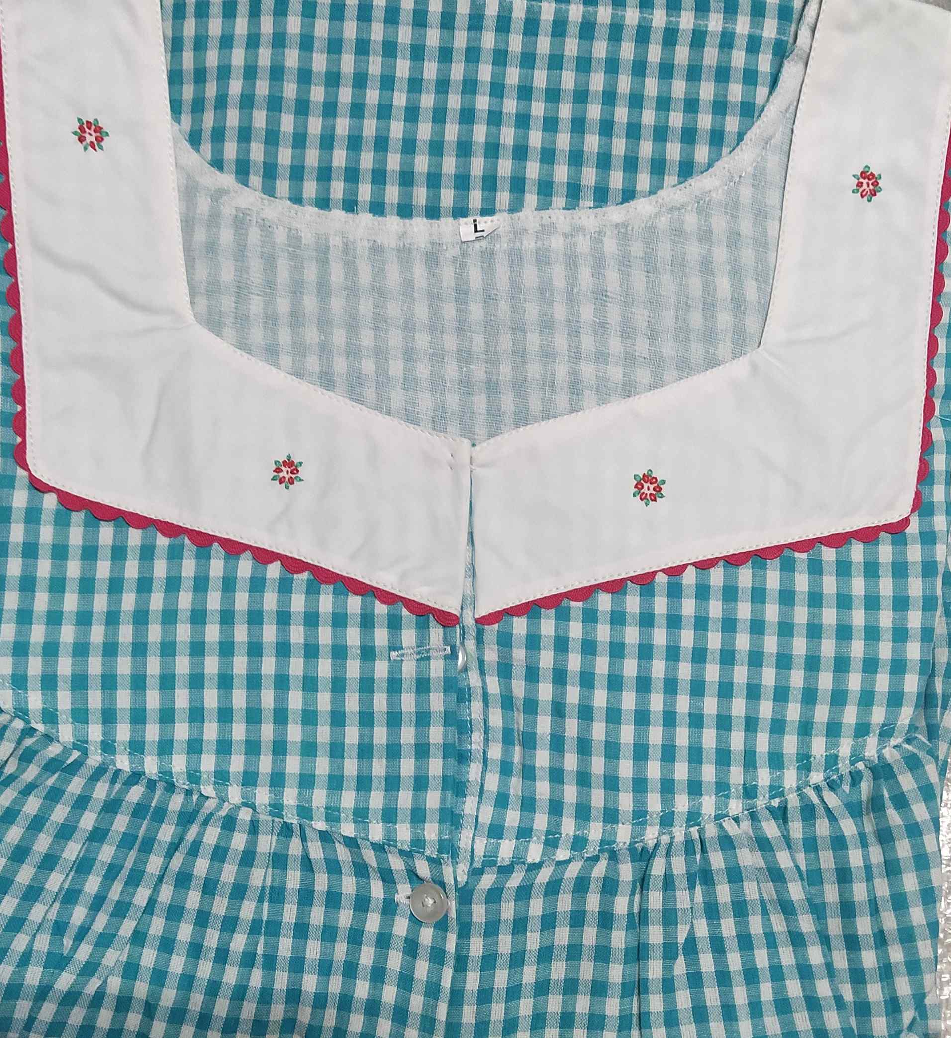 Bantex Half Open Large Printed Nighty