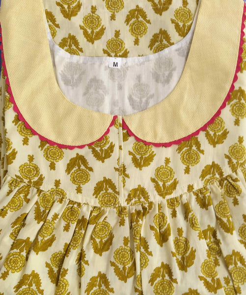 Soft Cotton no Open Medium Printed Nighty