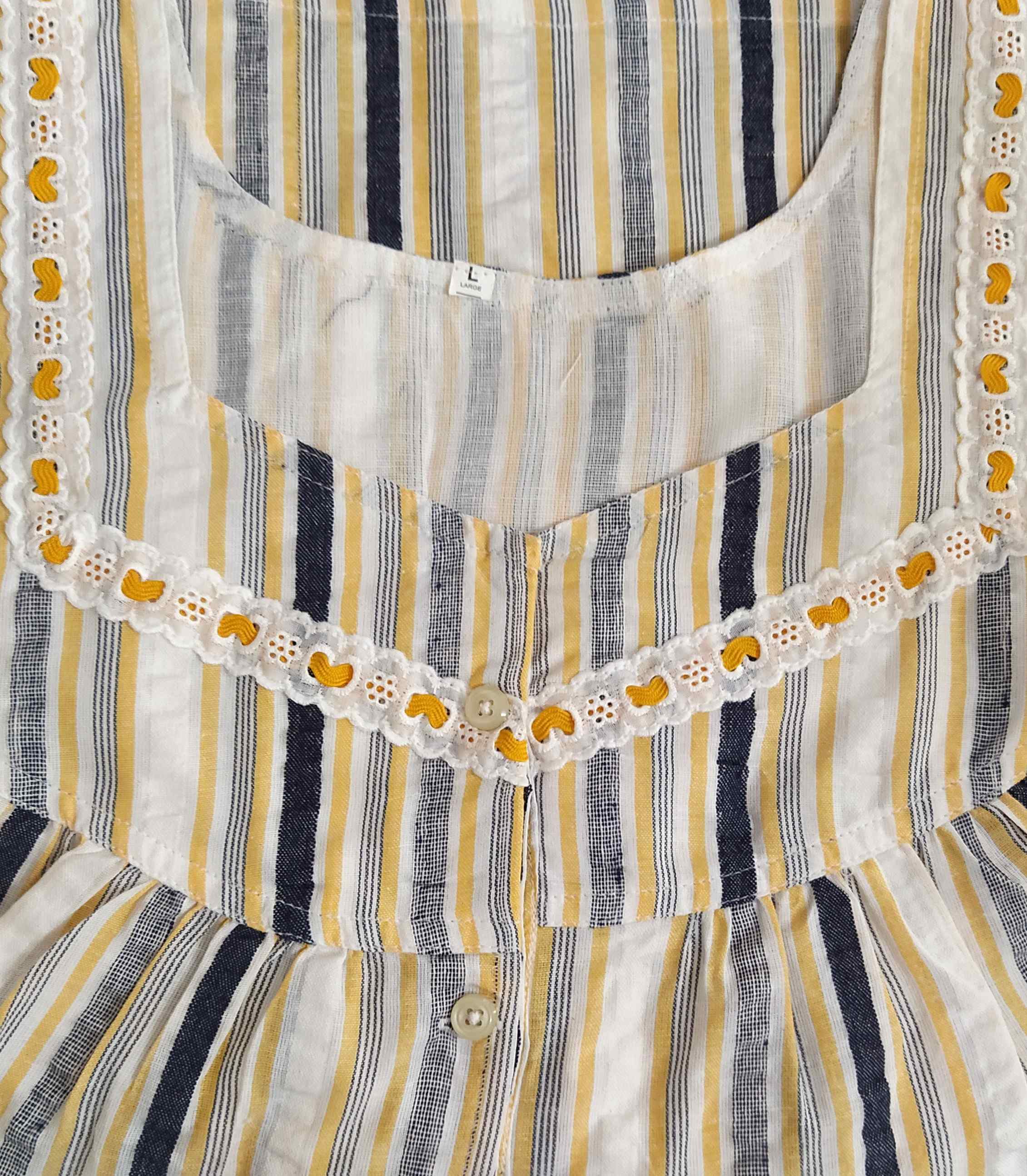 Bantex Half Open Large Printed Nighty