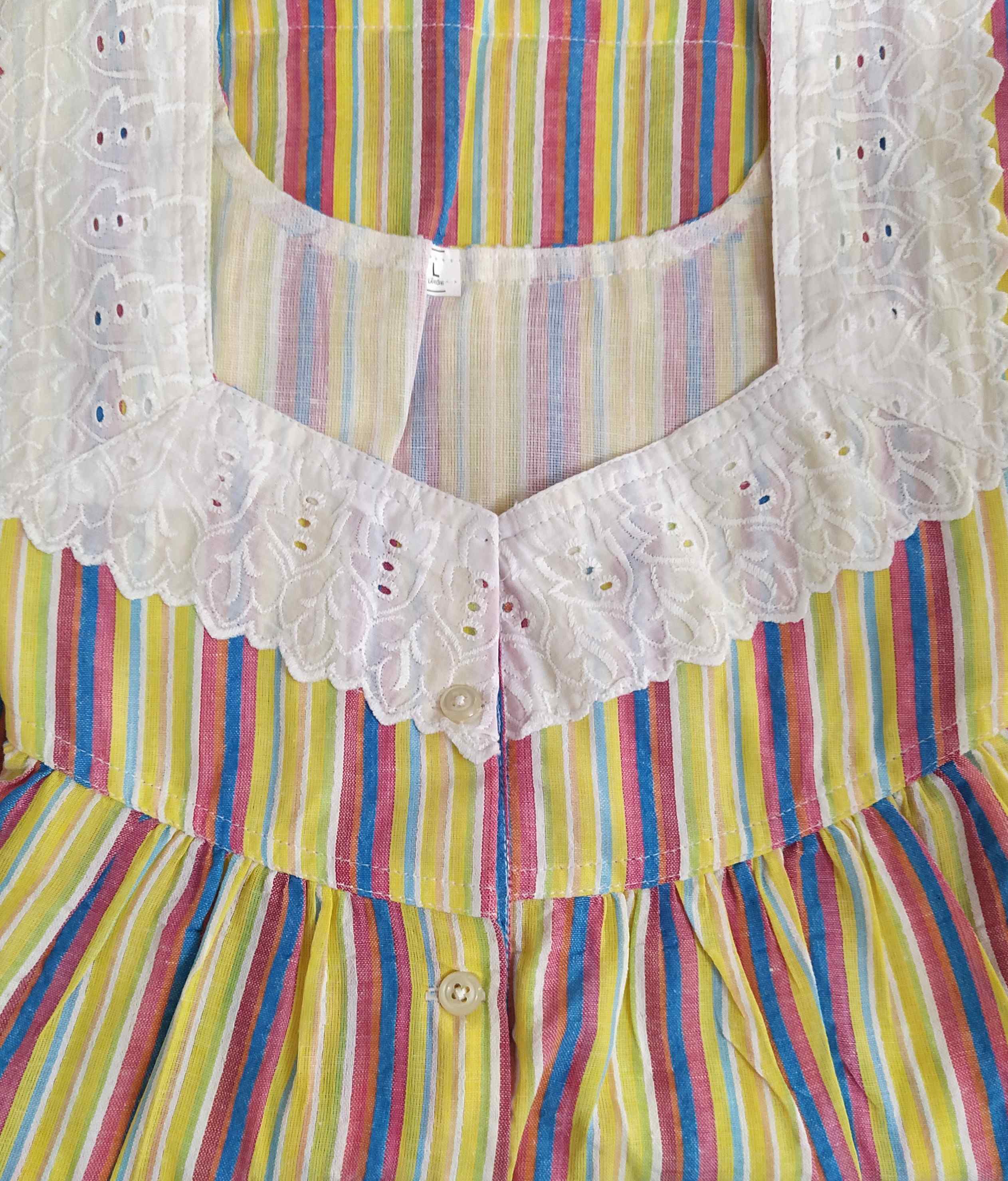 Bantex Half Open Large Printed Nighty
