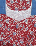 Cotton No Open Medium Printed Nighty