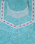 Soft Cotton Half Open Small Printed Nighty