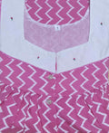 Soft Cotton Half Open Small Printed Nighty