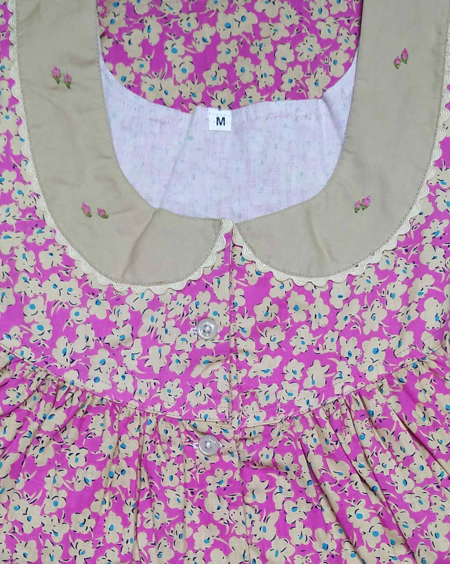 Cotton no Open Medium Printed Nighty