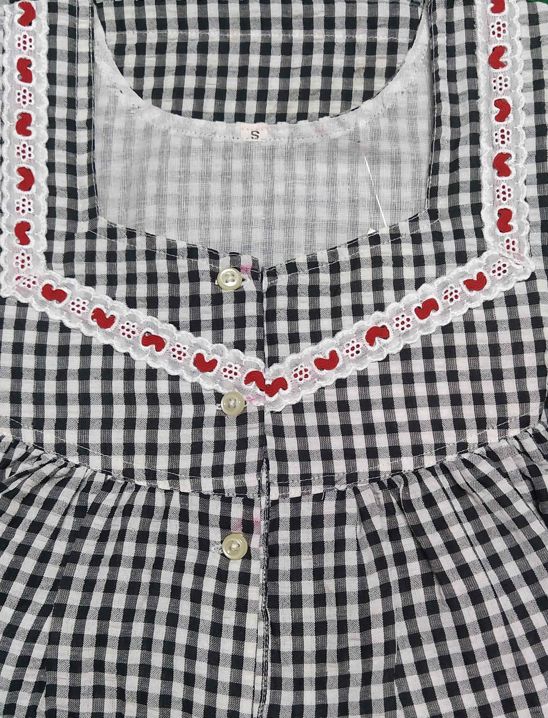 Bantex Half Open Small Printed Nighty