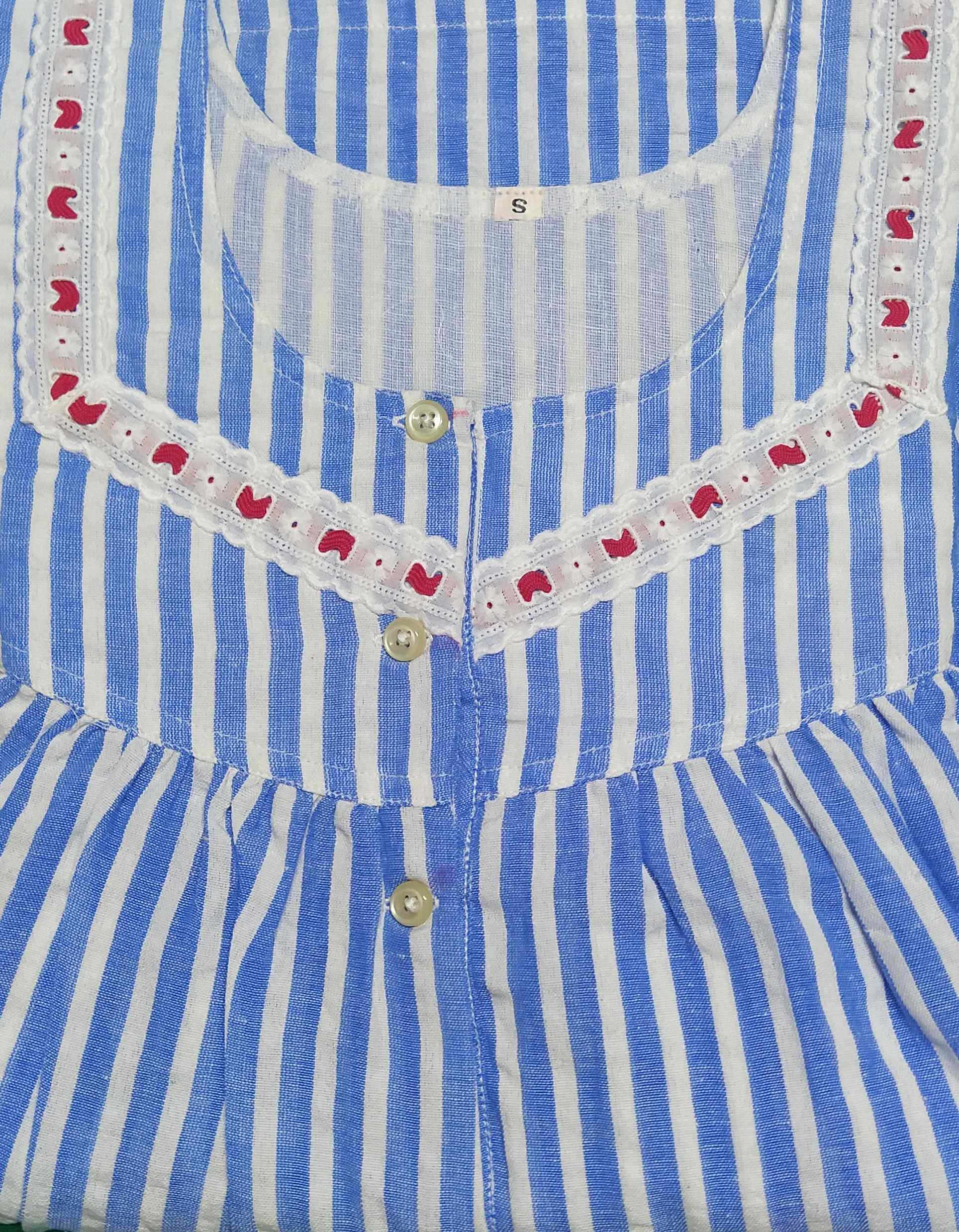 Bantex Half Open Small Printed Nighty