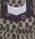 Soft Cotton Half Open Small Printed Nighty