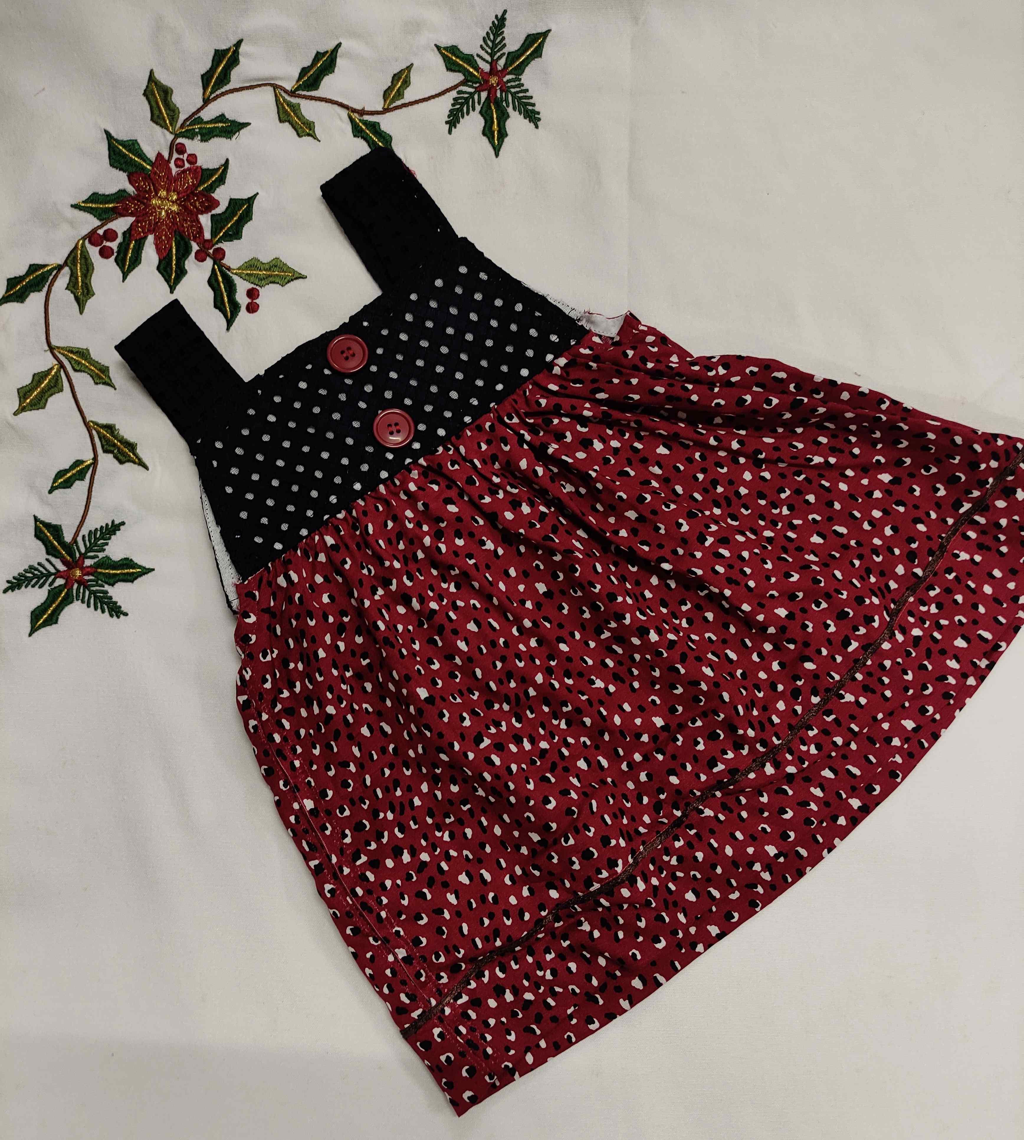 Belt Frocks for girls  6 months to 1.5 years old