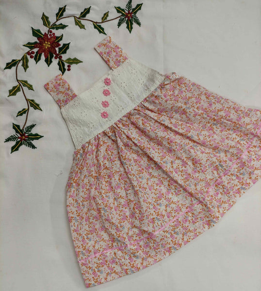 Belt Frocks for girls  6 months to 1.5 years old