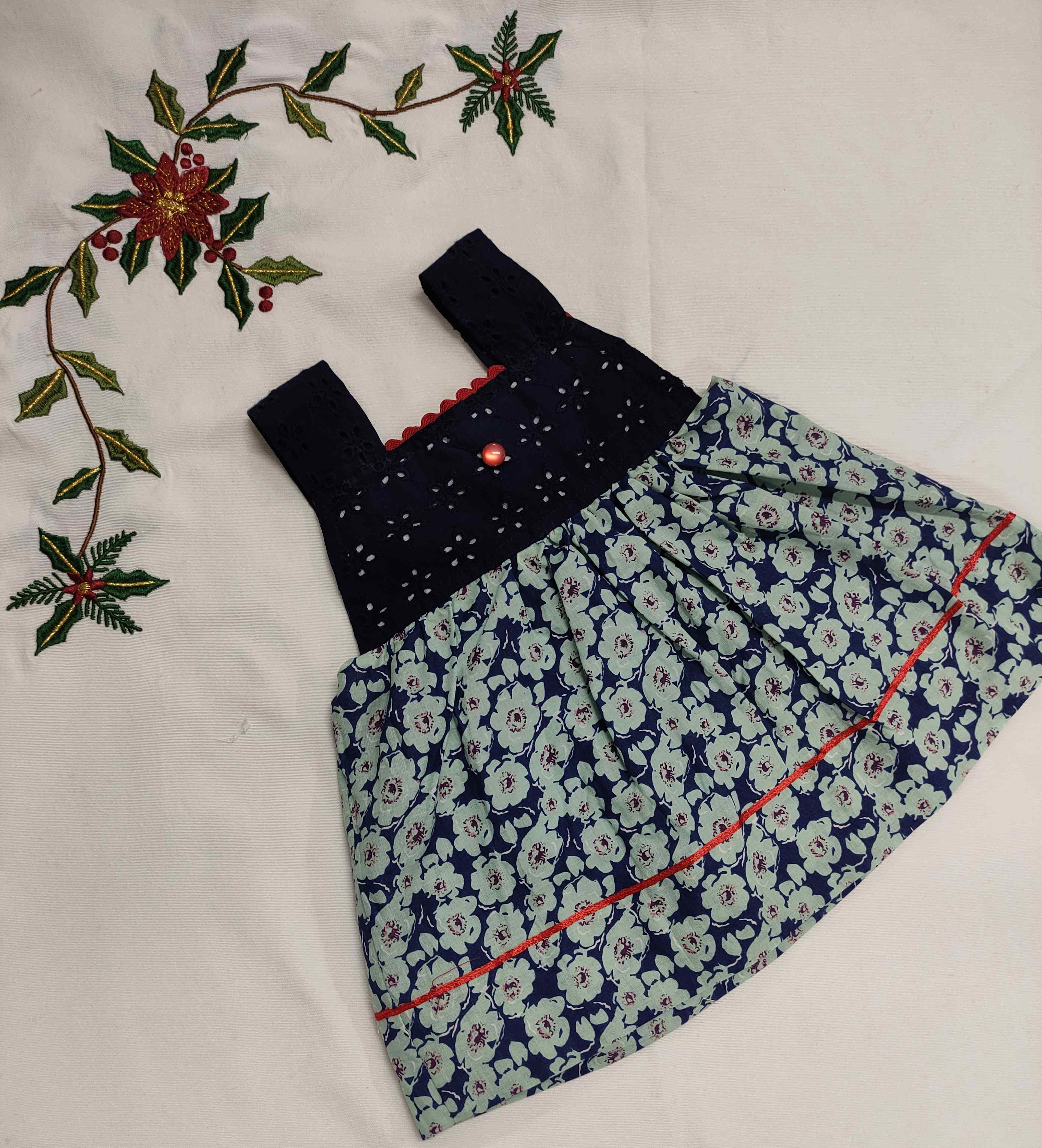 Belt Frocks for girls  6 months to 1.5 years old