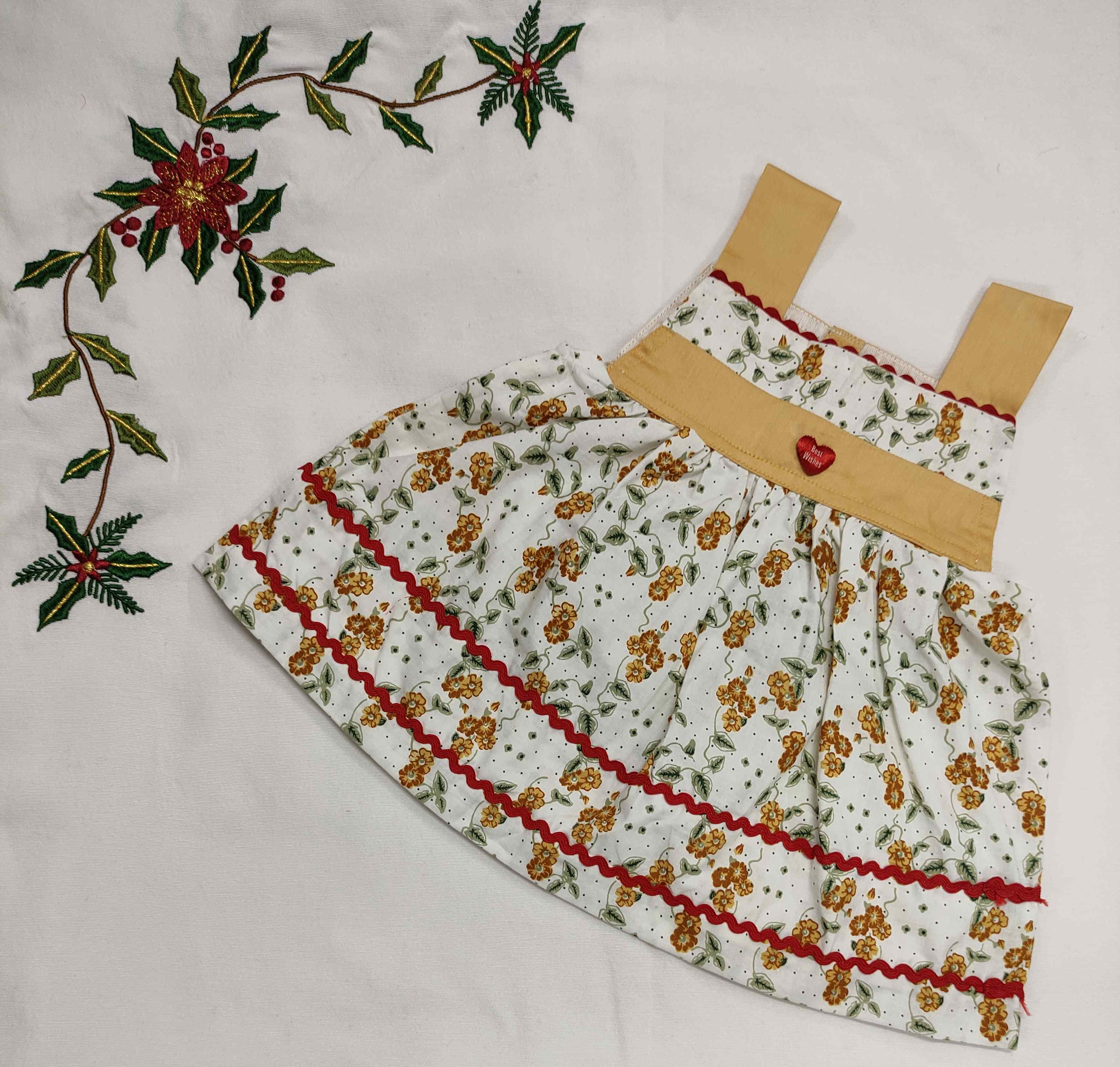 Belt Frocks for girls  0 months to 6 months old