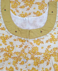 Cotton Half Open Large Printed Nighty