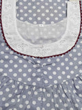 Cotton Half Open Large Printed Nighty