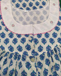 Soft Cotton Half Open Medium Printed Nighty
