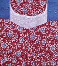 Cotton No Open Large Printed Nighty