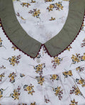 Rayon Half Open Large Printed Nighty
