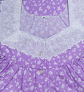 Cotton Half Open Large Printed Nighty