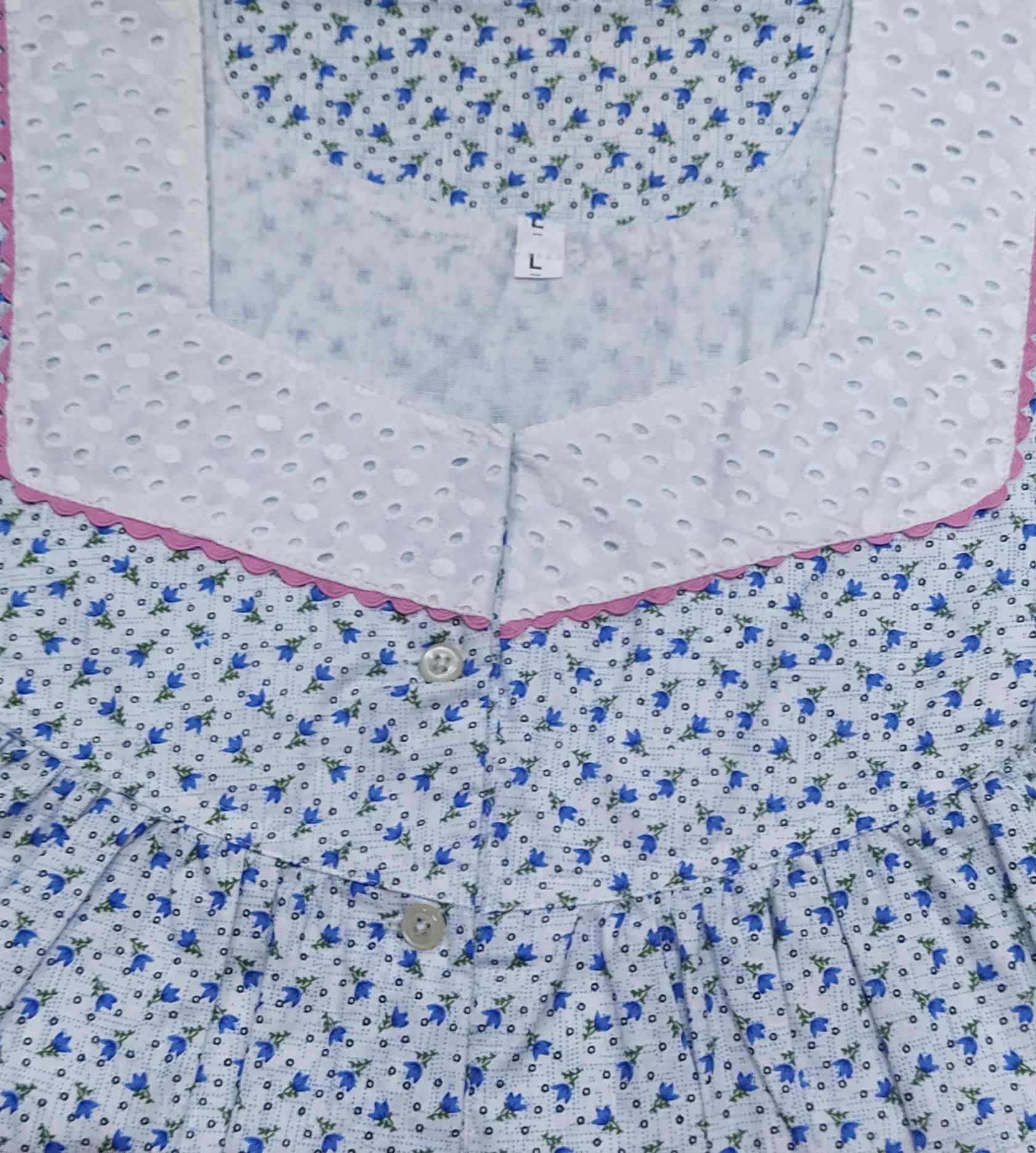 Bantex Half Open Large Printed Nighty