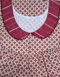 Cotton No Open Small Printed Nighty