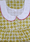 Cotton No Open Small Printed Nighty
