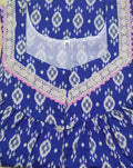 Cotton Half Open Large Printed Nighty