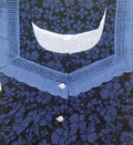 Rayon Half Open Large Printed Nighty