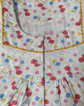 Cotton Half Open Large Printed Nighty