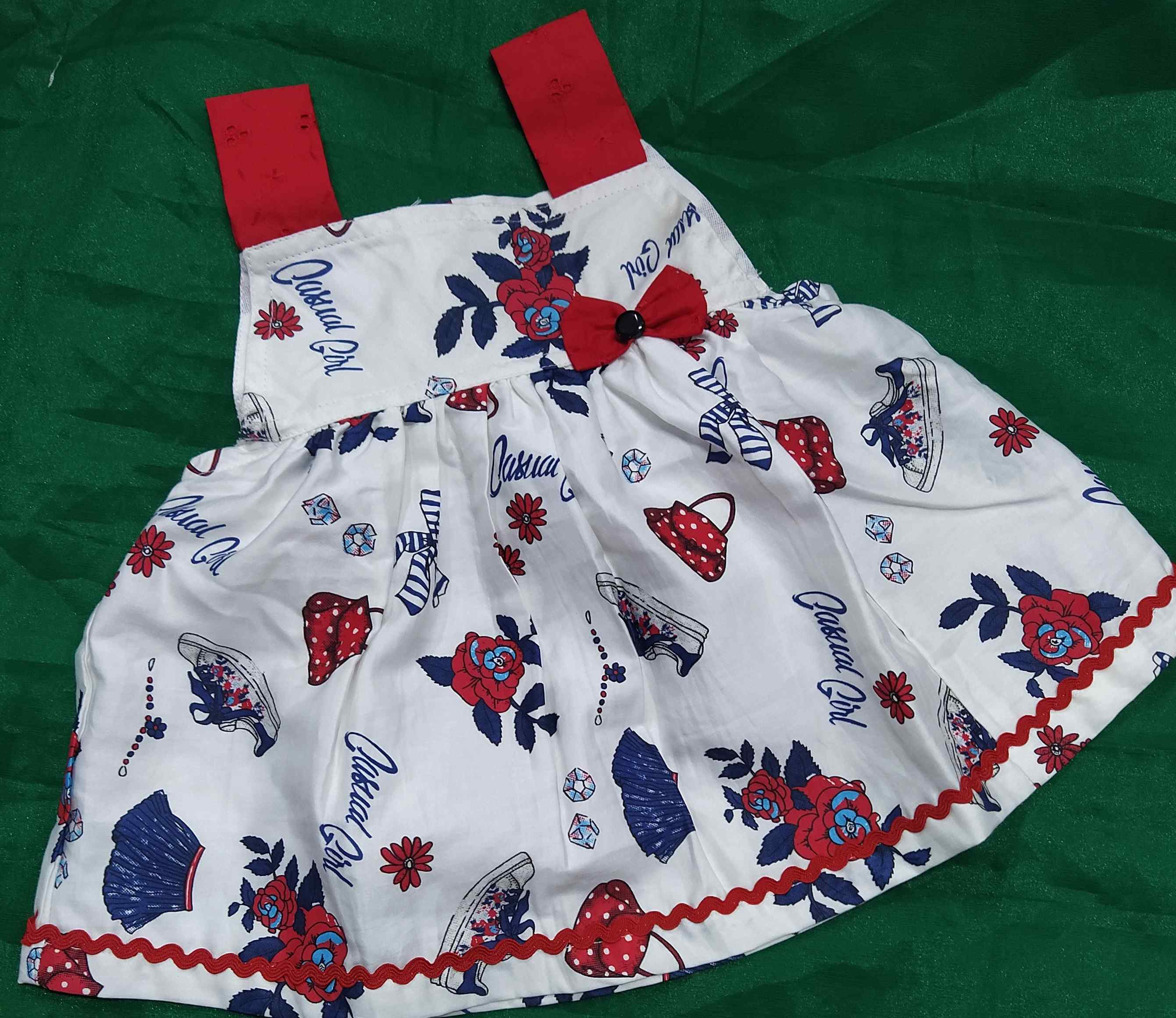 Belt Frocks for girls  0 months to 6 months old
