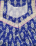 Cotton Half Open Small Printed Nighty