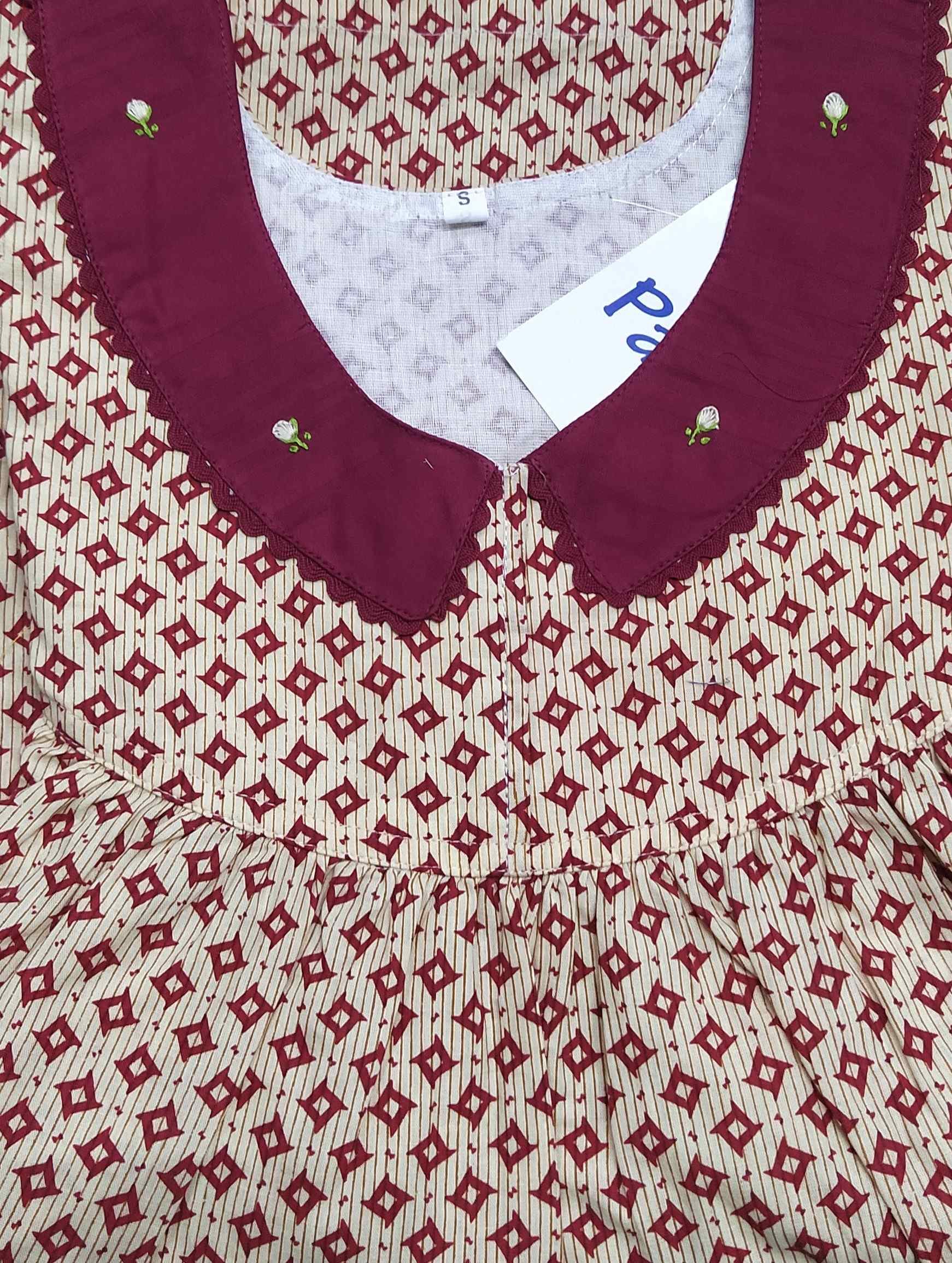 Bantex No Open Small Printed Nighty