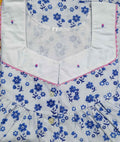 Cotton Half Open Small Printed Nighty