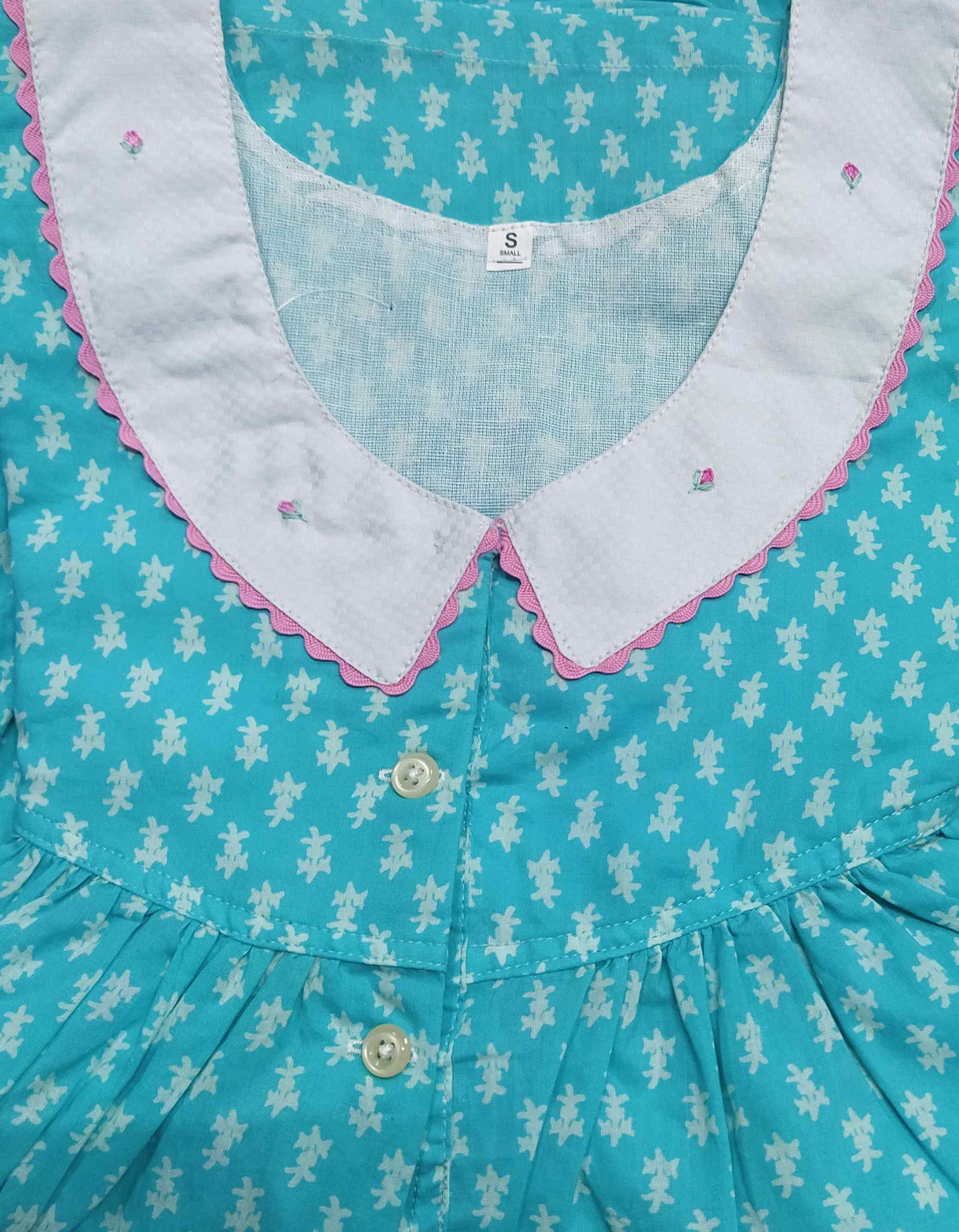 Bantex Half Open Small Printed Nighty