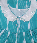 Soft Cotton Half Open Large Printed Nighty