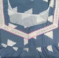Soft Cotton Half Open Xlarge Printed Nighty
