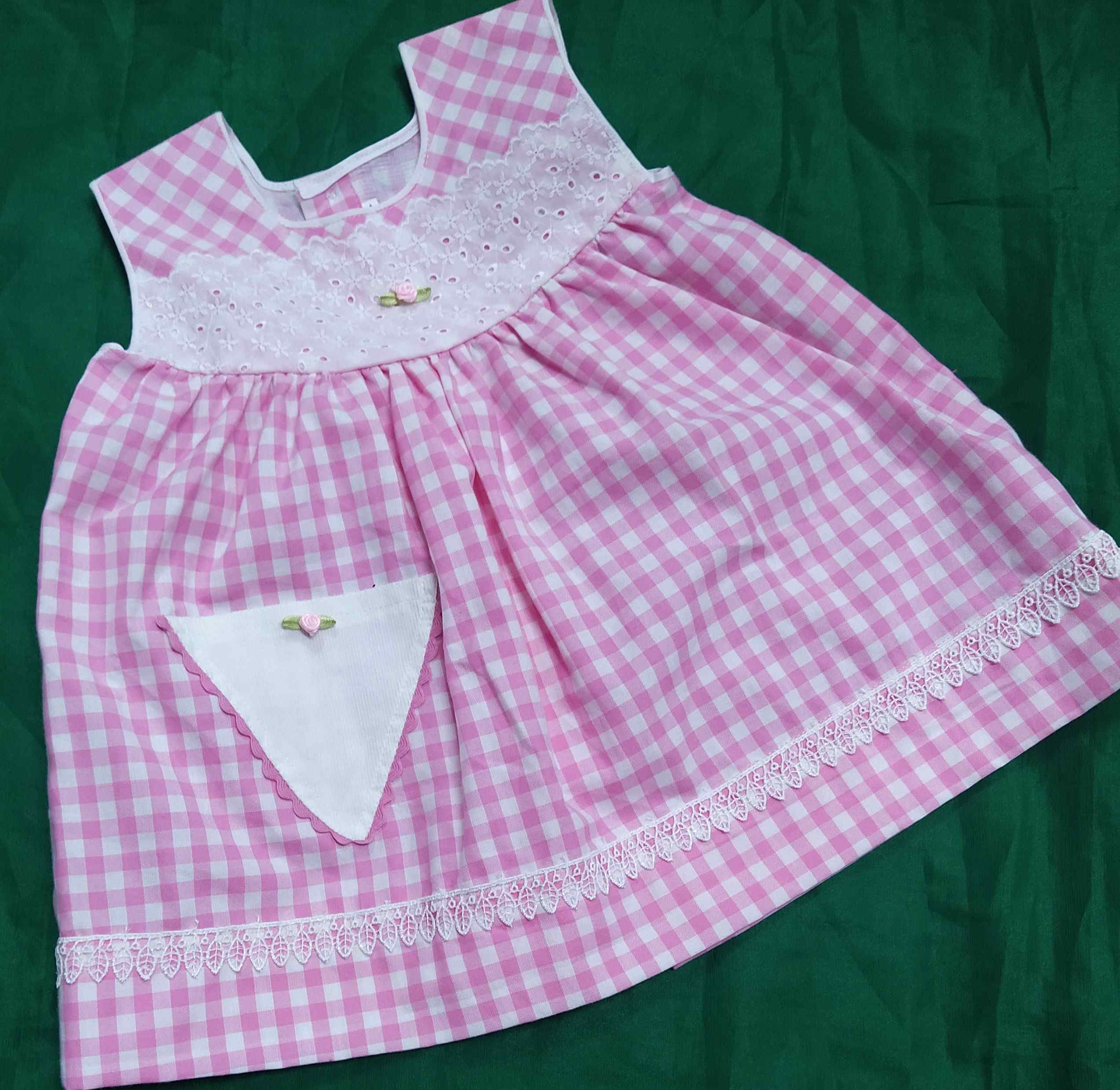 Belt Frocks for girls  6 months to 1.5 years old