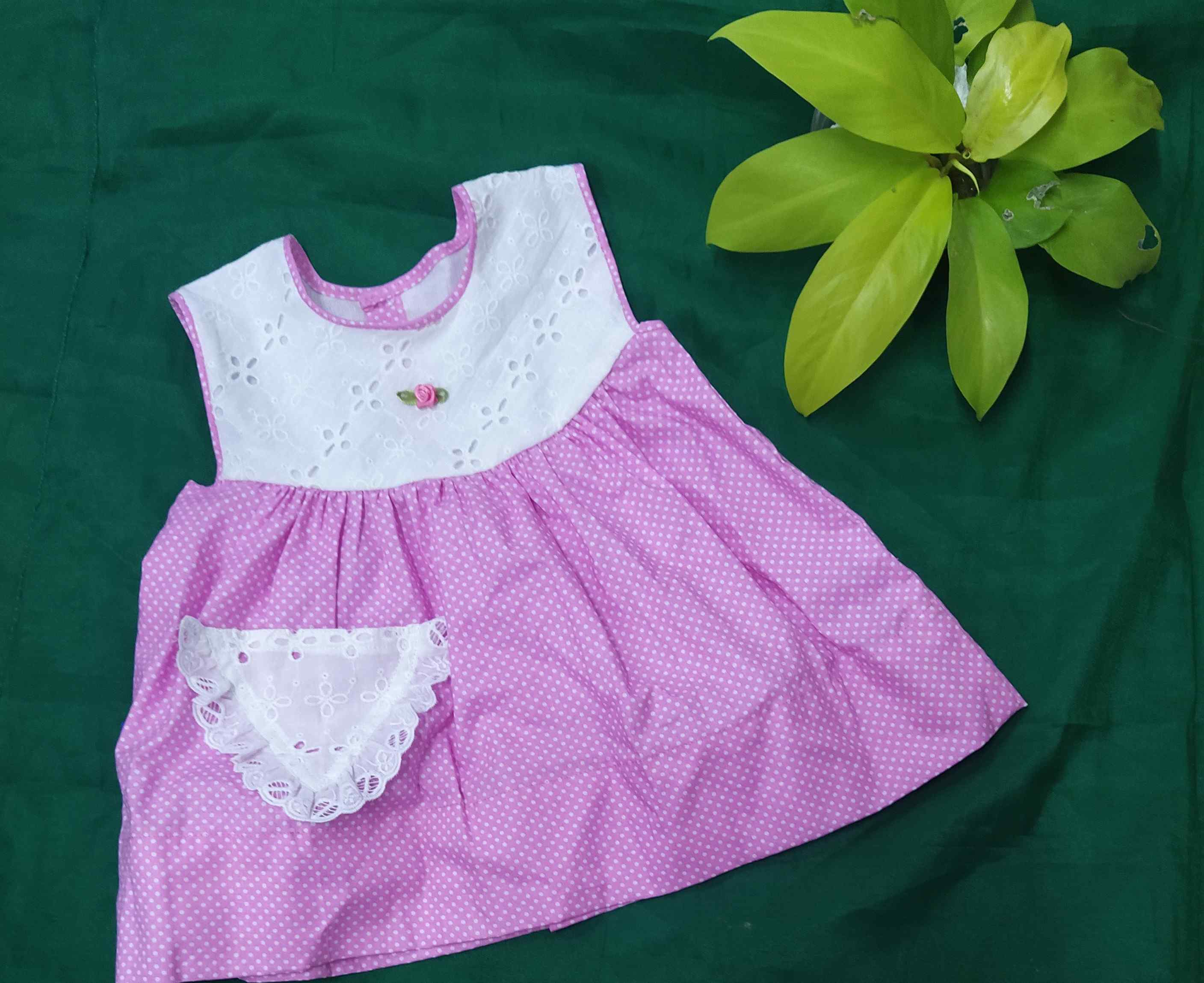 Belt Frocks for girls  0 months to 6 months old