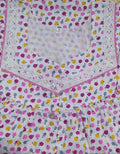 Cotton Half Open Small Printed Nighty